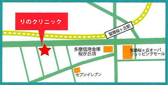 医療法人社団 結輝会 りのクリニック　地図